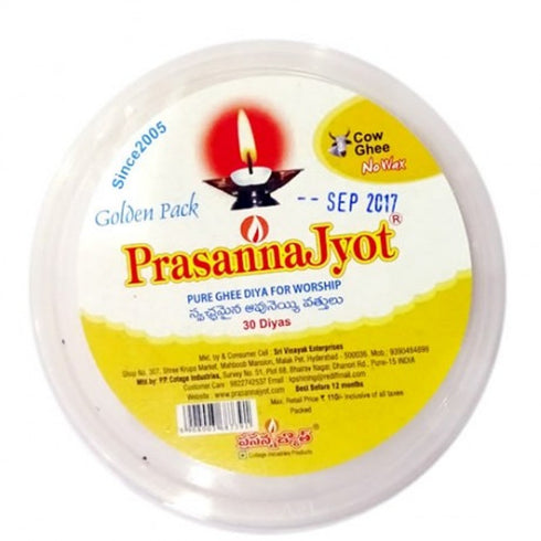 Pure Ghee Diya  30 Diyas